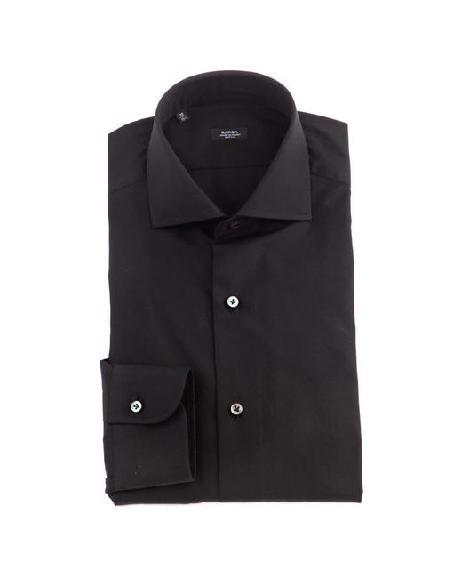 Barba Napoli Shirts > Formal Shirts in het Black voor heren