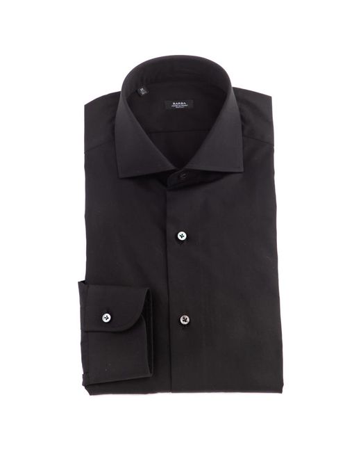 Barba Napoli Shirts > Formal Shirts in het Black voor heren