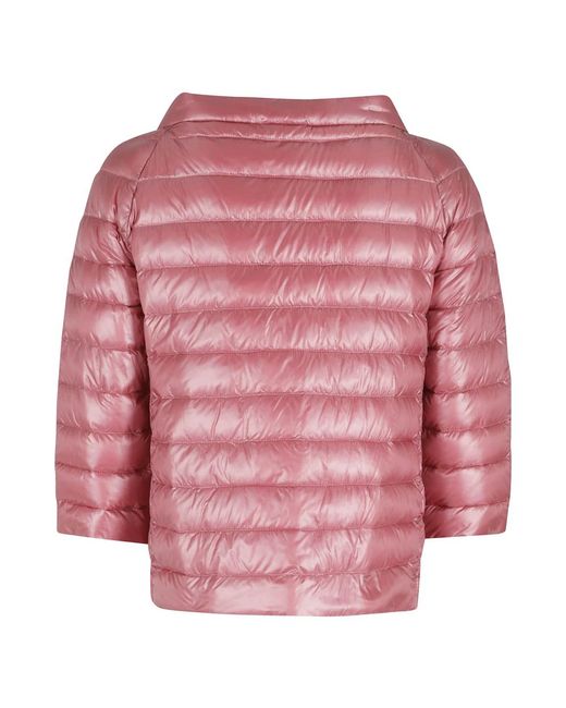 Herno Pink Winter Jackets