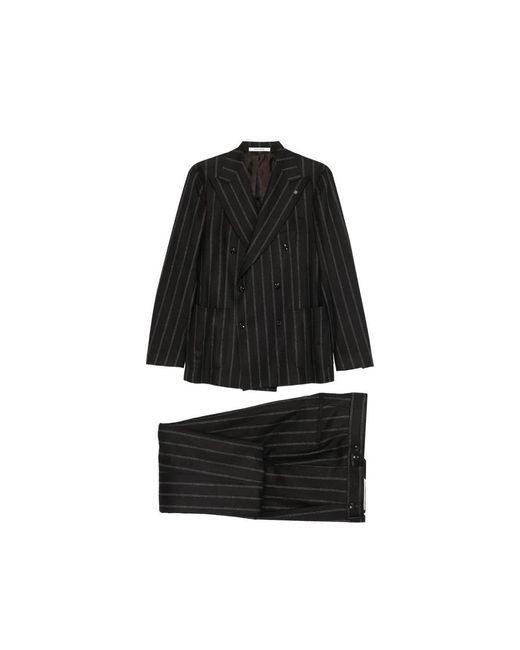 Tagliatore Kostuums ,Zwart ,Pino Lerario Suit in het Black voor heren