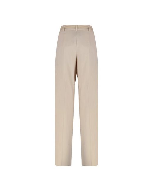Max Mara Natural Tapered Trousers