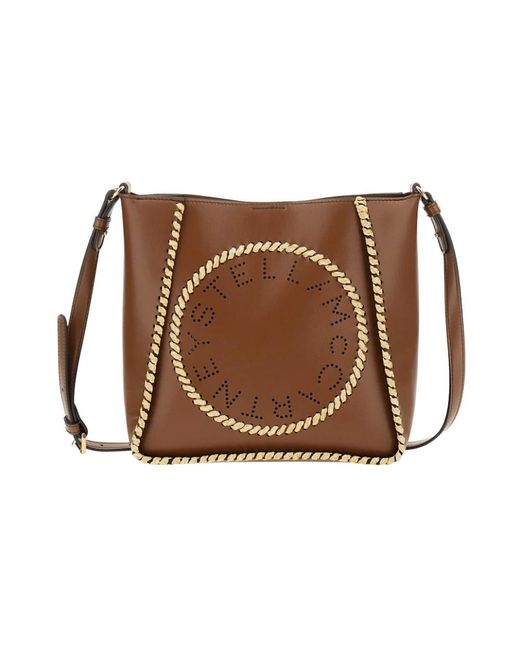 Stella McCartney Brown Shoulder Bags
