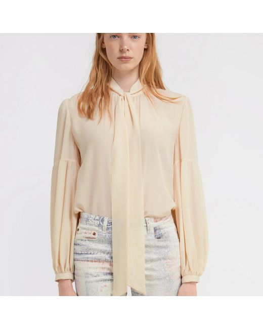 Roberto Cavalli Natural Blouses