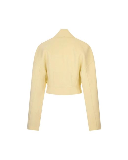 Sportmax Yellow Light Jackets