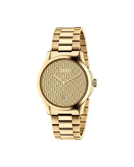 Gucci G-Timeless Uhr in Metallic für Herren