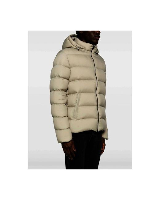 Herno Gray Down Jackets for men