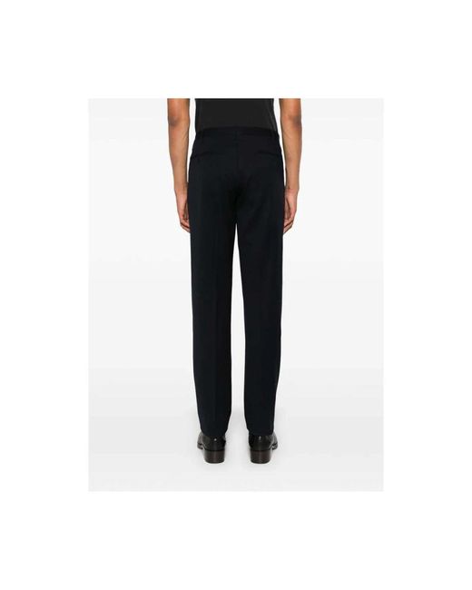 Rota Blue Slim-Fit Trousers for men