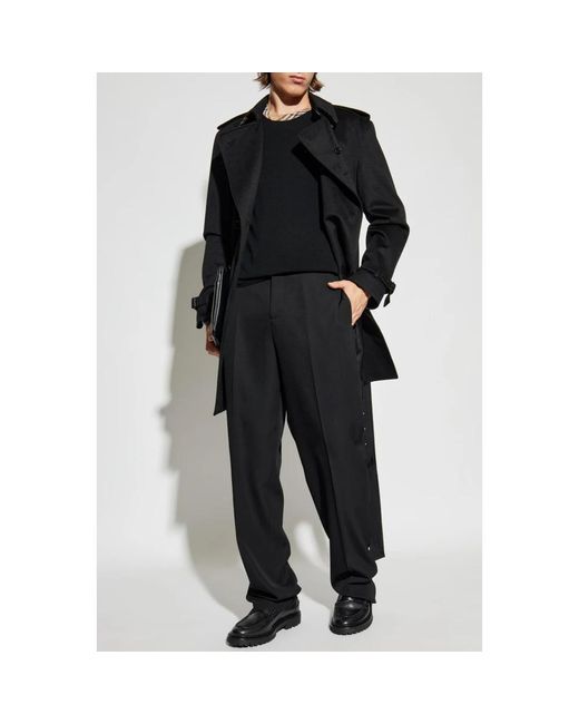 Burberry Round-Neck Knitwear in het Black voor heren