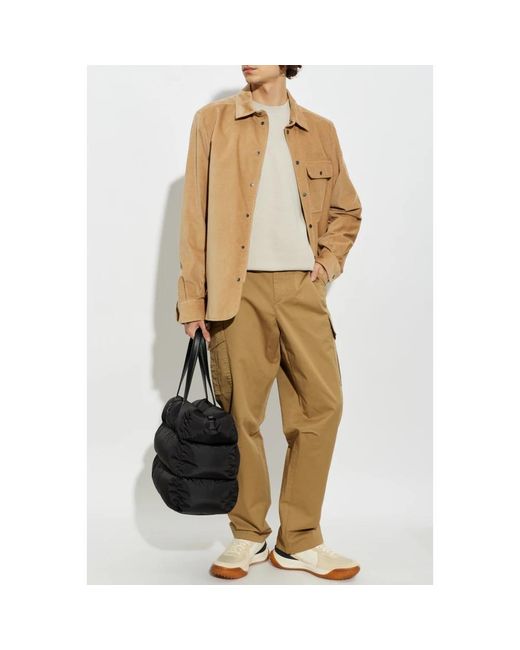 Moncler Natural Casual Shirts for men