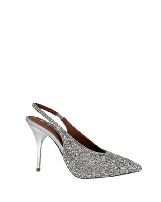 Steve Madden Gray Pumps