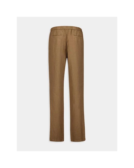Boglioli Natural Straight Trousers for men