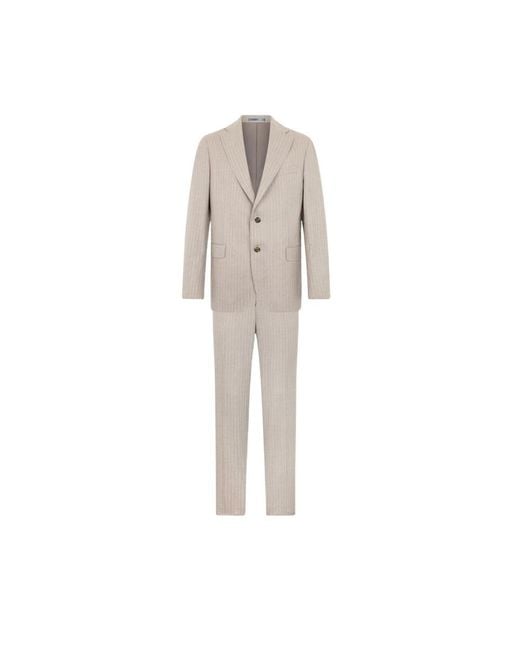 Brooks Brothers Natural Single Breasted Suits for men