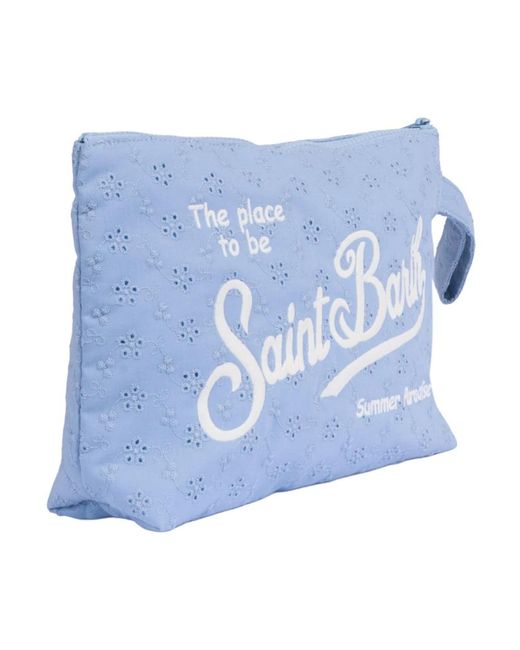 Mc2 Saint Barth Blue Clutches