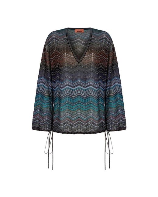 Blouses Missoni de color Blue