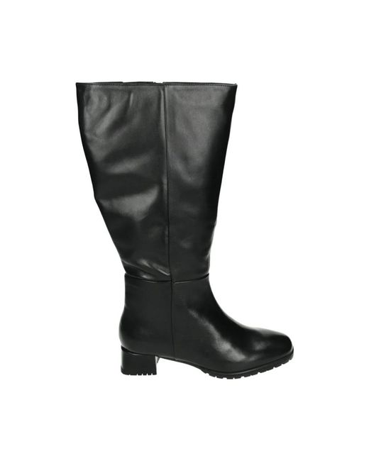Ara Schoenen ,Zwart ,Leer Boots in het Black