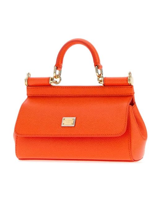 Dolce & Gabbana Orange Handbags