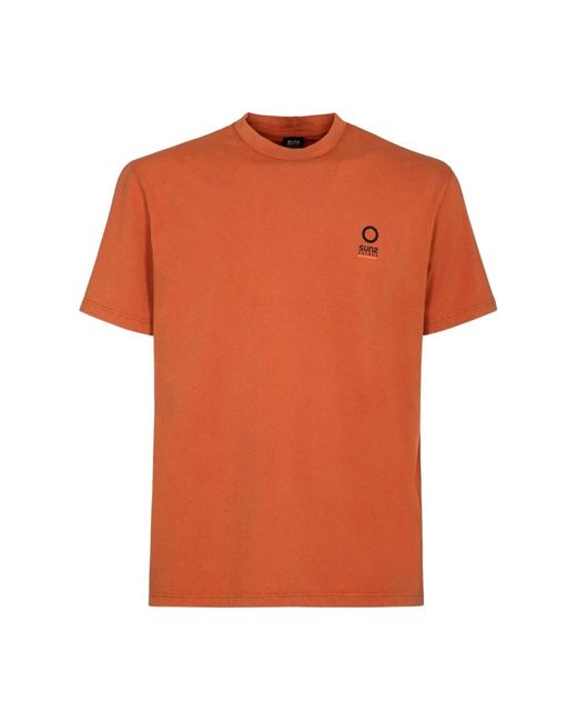 Suns Paolo Old Dye T-Shirt in Orange für Herren
