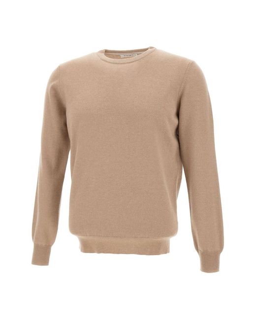 Round-Neck Knitwear Kangra pour homme en coloris Natural