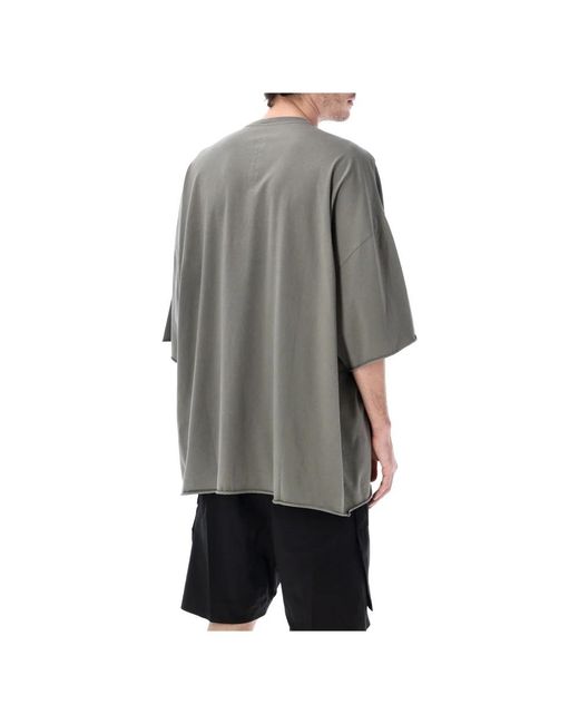 Rick Owens Gray Oversized Tops for men