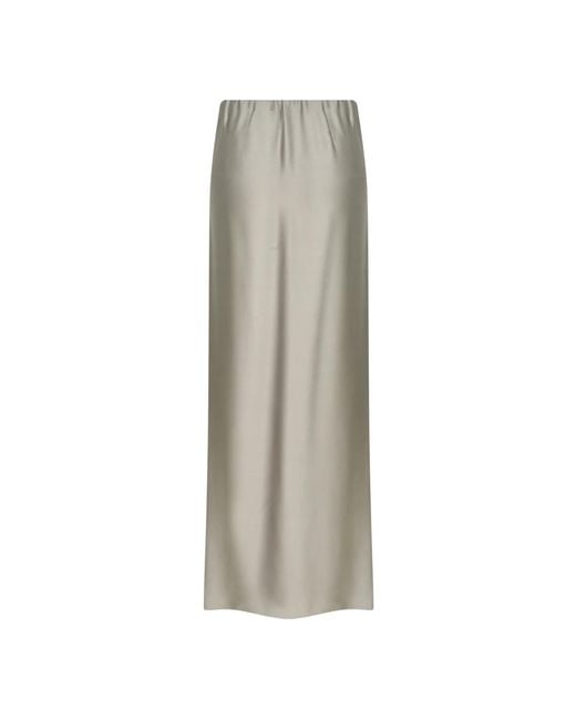 Giorgio Armani Gray Maxi Skirts