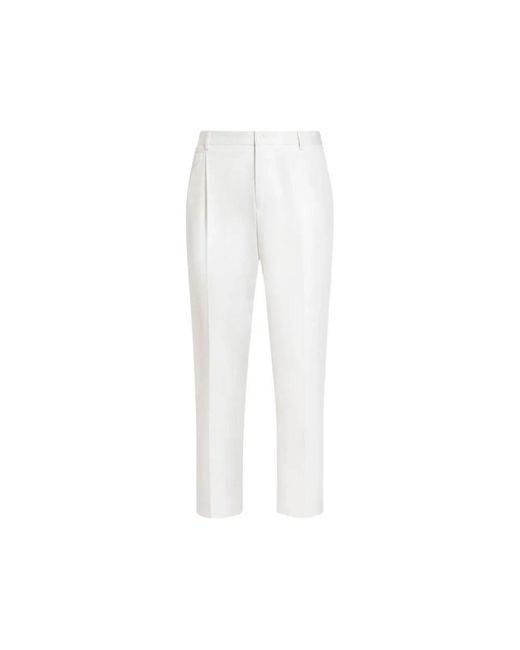 Dolce & Gabbana White Chinos for men