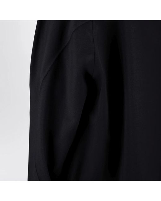 Herno Laminar Jas Met Hoge Kraag in het Black