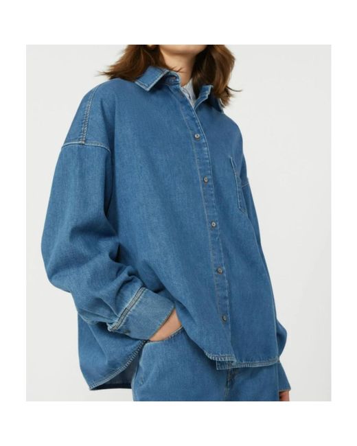 Weekend by Maxmara Blue Denim Shirts