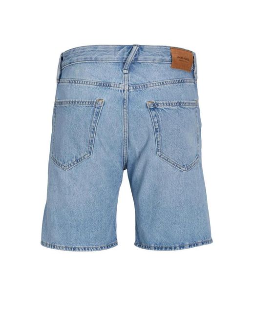 Jack & Jones Blue Denim Shorts for men