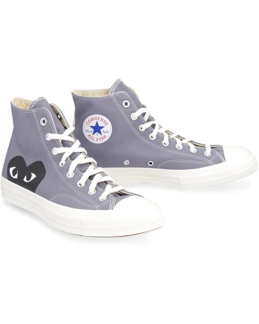 COMME DES GARÇONS PLAY Blue Sneakers