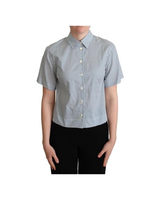 Dolce & Gabbana Blue Shirts