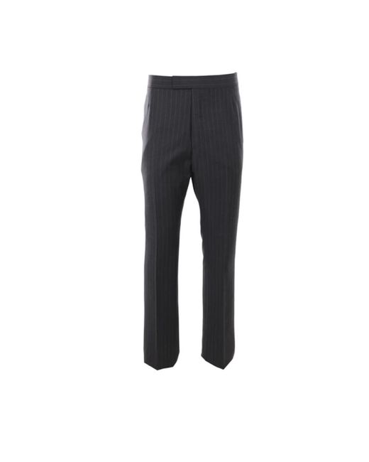 Trousers > suit trousers Thom Browne pour homme en coloris Gray