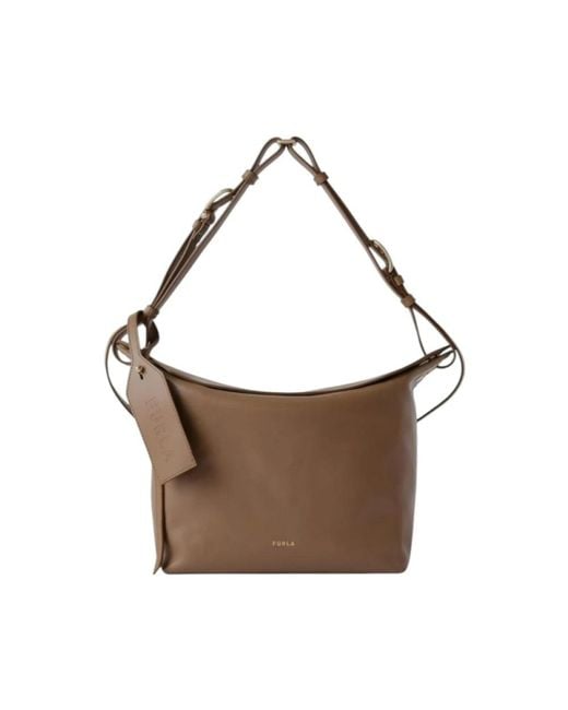 Furla Brown Shoulder Bags