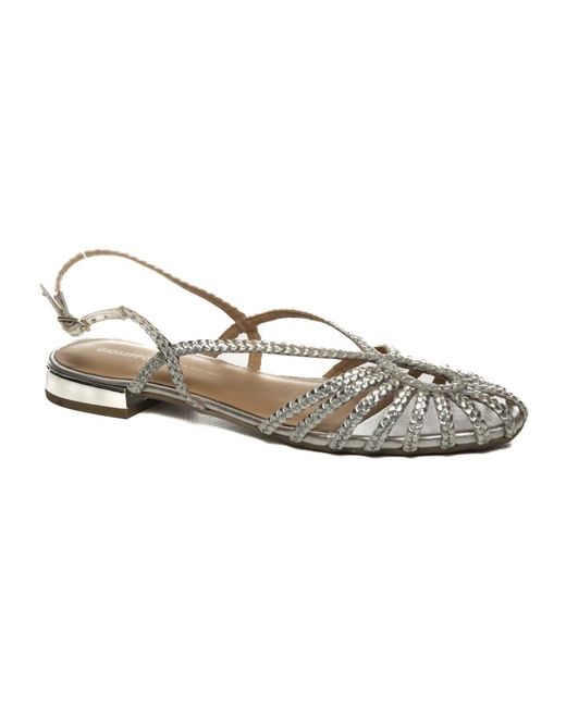 Gioseppo Metallic Flat Sandals