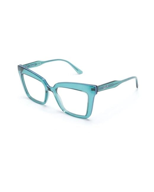 Karl Lagerfeld Blue Glasses