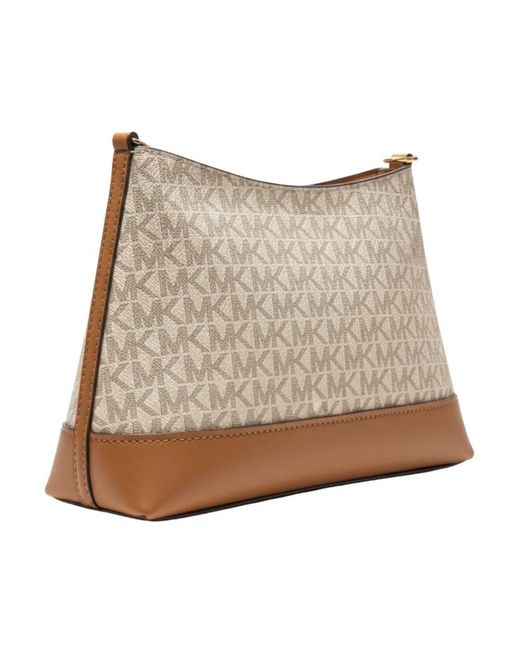 Michael Kors Natural Shoulder Bags