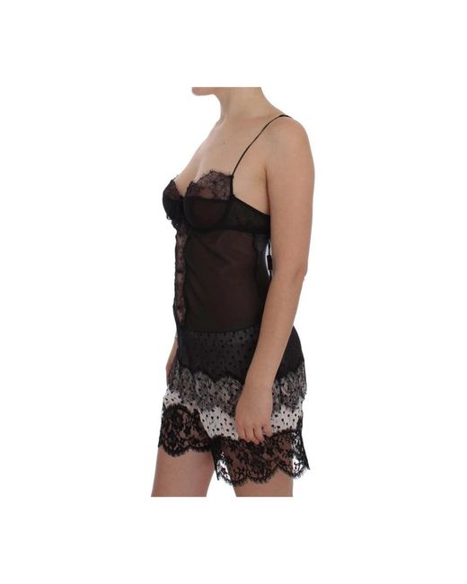 Dolce & Gabbana Black Sleeveless Tops