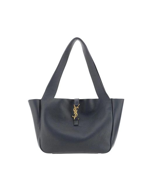 Saint Laurent Blue Le 5 À 7 Bea Schultertasche
