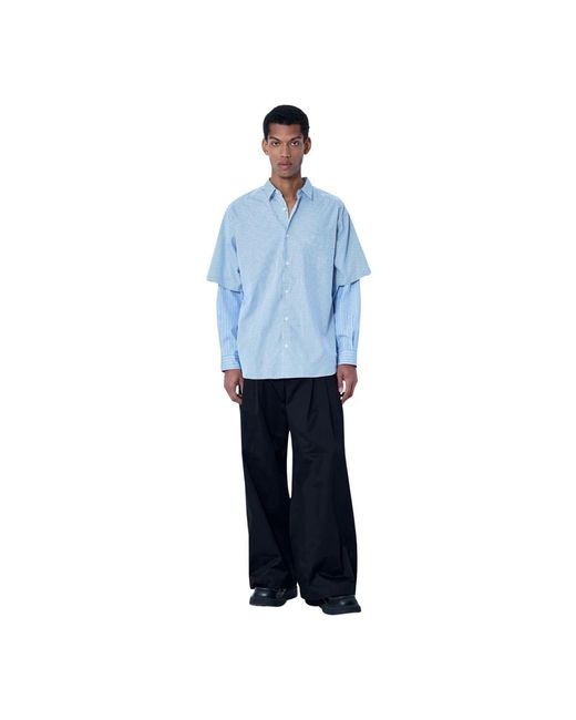 Comme des Garçons Blue Casual Shirts for men