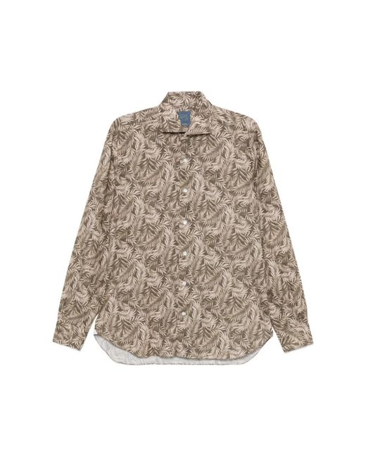 Barba Napoli Natural Casual Shirts for men