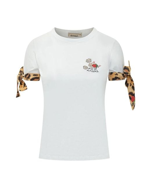 ALESSANDRO ENRIQUEZ White T-Shirts