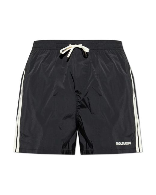 DSquared² Zwemshorts in het Black voor heren