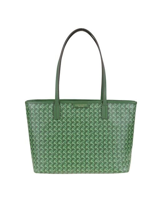 Tory Burch Green Tote Bags