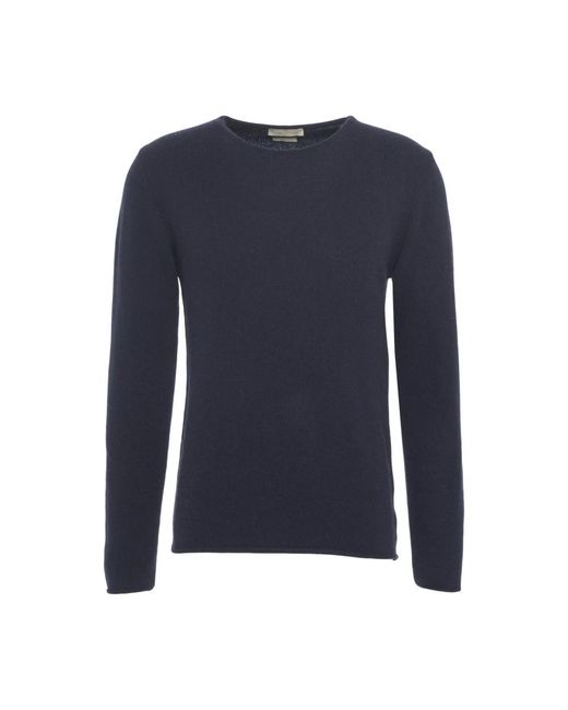 Daniele Fiesoli Blue Cashmere Knitwear for men