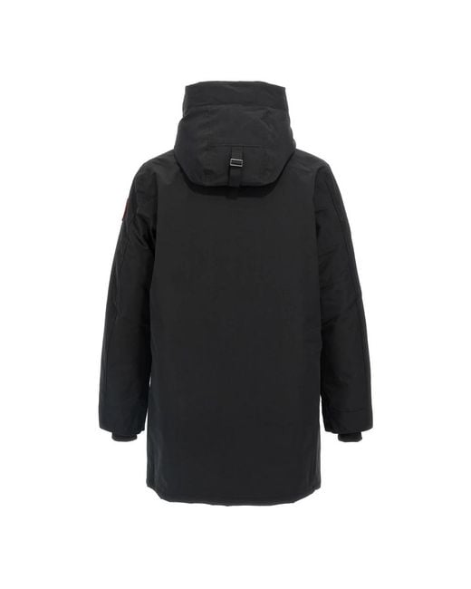Down Coats Canada Goose de hombre de color Black