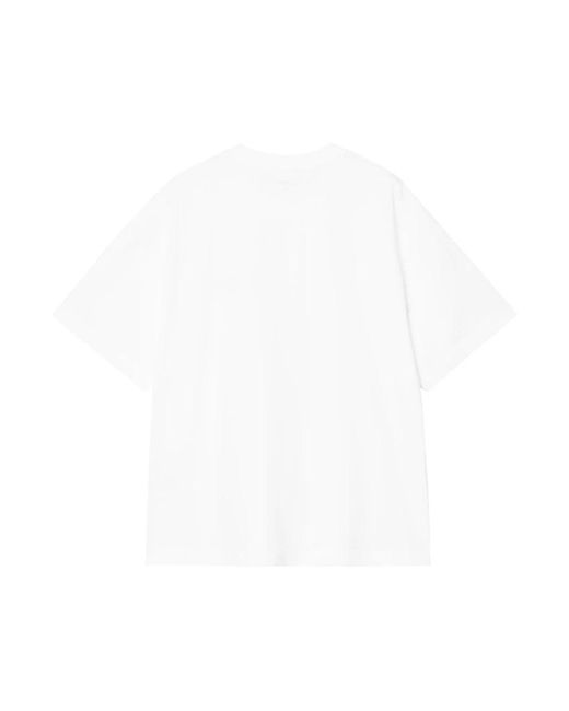 Carhartt Grafisch T-Shirt Met Korte Mouwen in het White voor heren