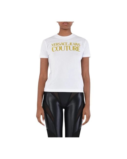 Versace Jeans Couture White T-Shirts