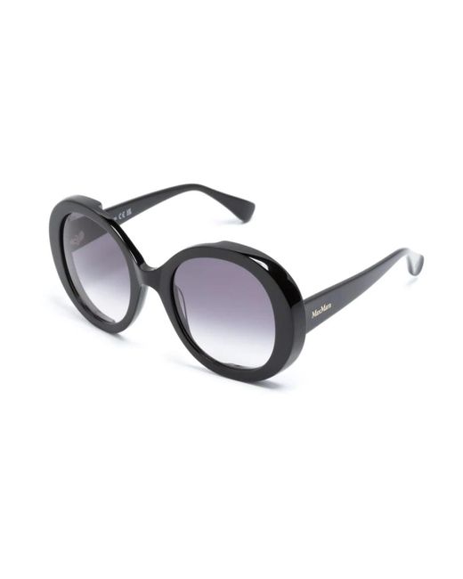 Max Mara Black Schwarze sonnenbrille für den täglichen gebrauch