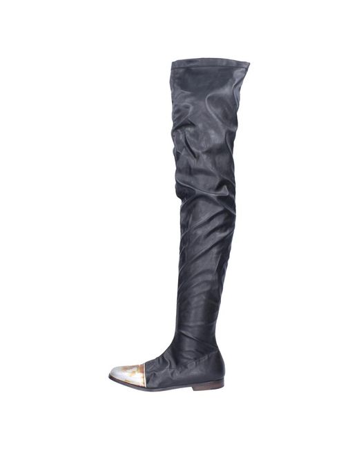 Moma Black Over-The-Knee Boots