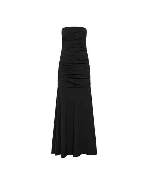St. Agni Black Maxi Dresses