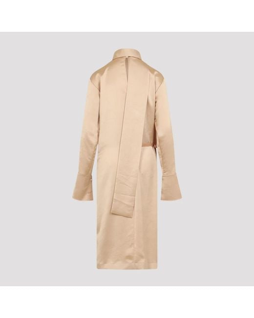 Carven Natural Midi Dresses